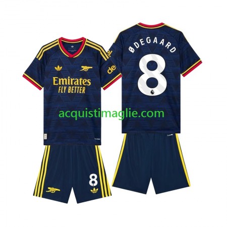 Divisa di Calcio Arsenal Martin Odegaard 8 Bambino Trasferta 2026/2027 Divisa di Calcio Arsenal Martin Odegaard 8 Bambino Trasferta 2026/2027
